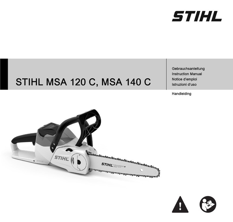 Stihl MSA 120 C User manual