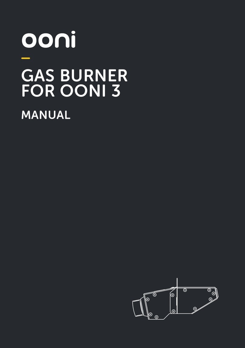 Ooni 3 User manual