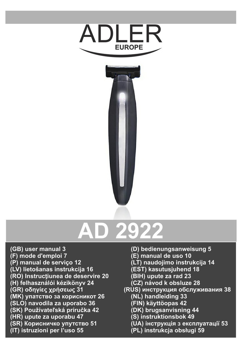 Adler AD 2922 user manual