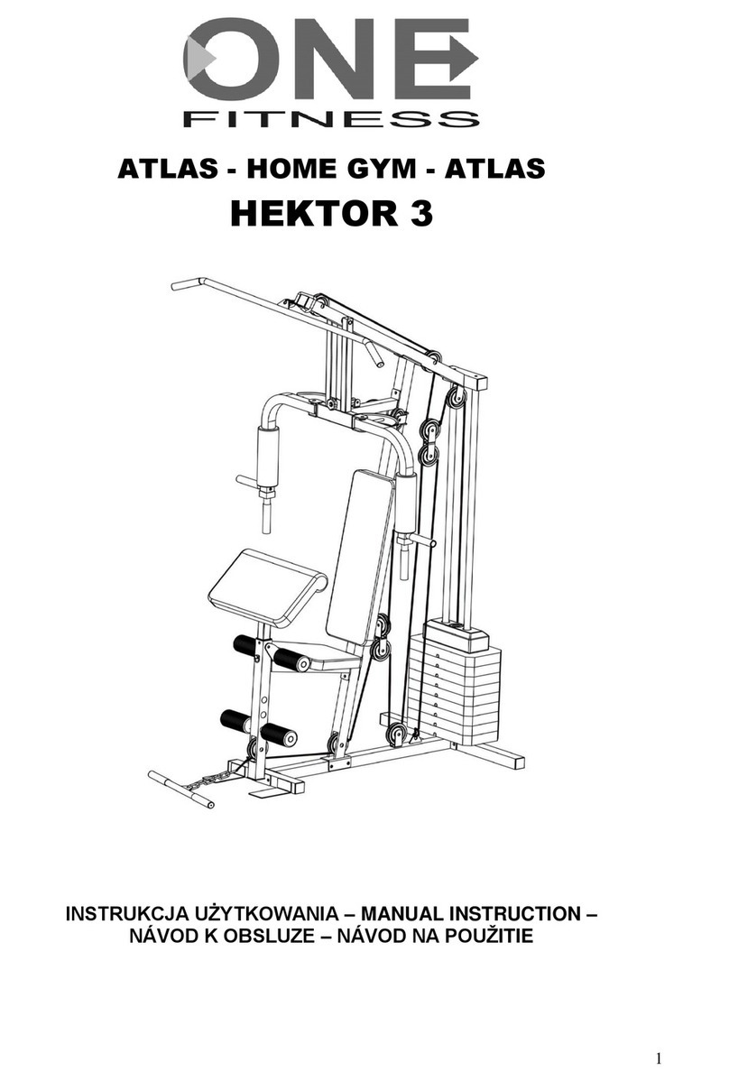 Atlas One Fitness Hektor 3 Manual instruction