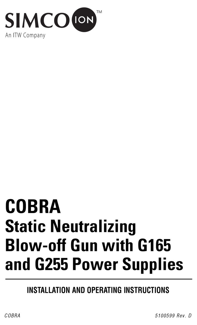 ITW SIMCO ION COBRA User manual