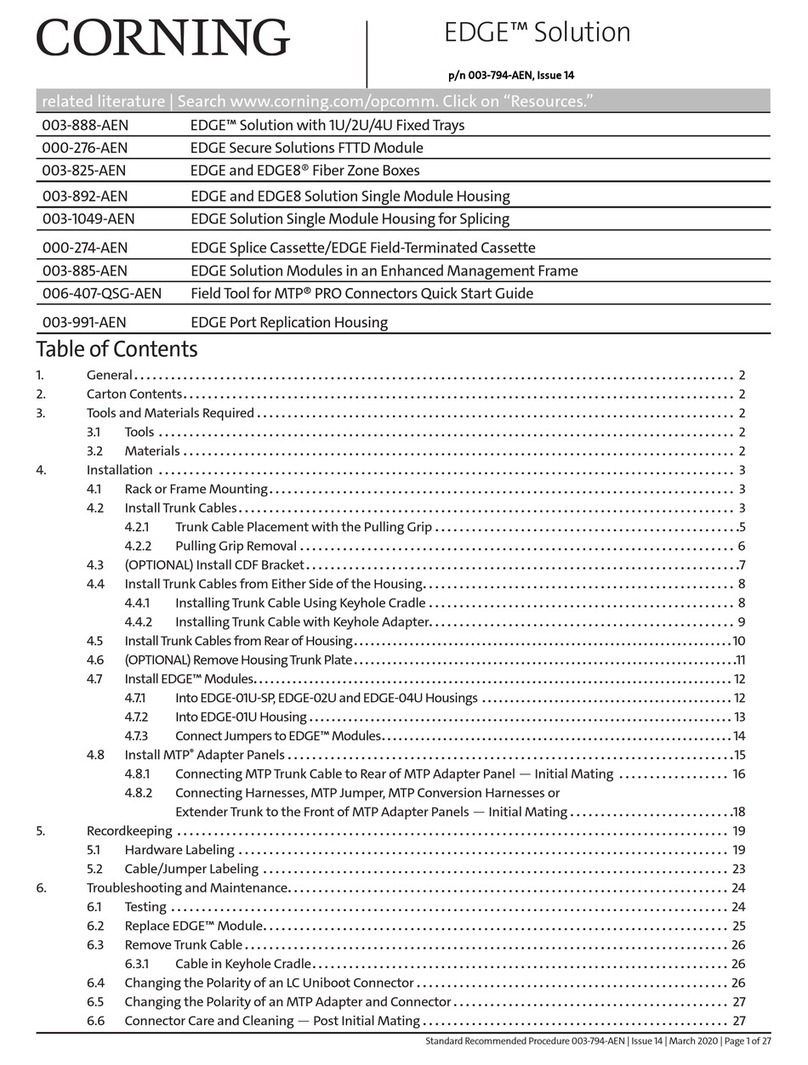 CORNING EDGE Series manual
