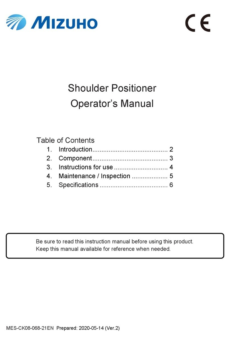 Mizuho 5348 User manual