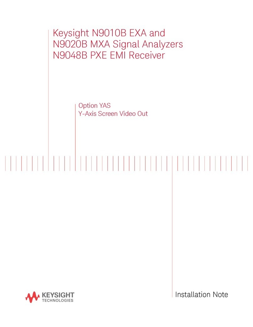 Keysight N9010B EXA Installation note
