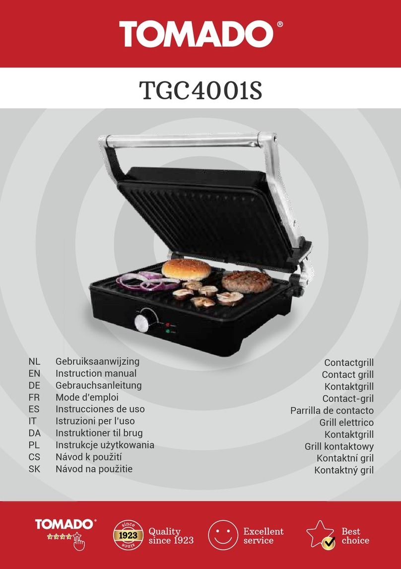 tomado TGC4001S User manual tomado TGC4001S User manual
