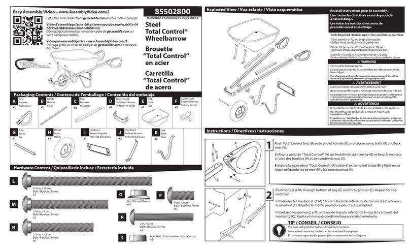 Total Control 85502800 quick start guide