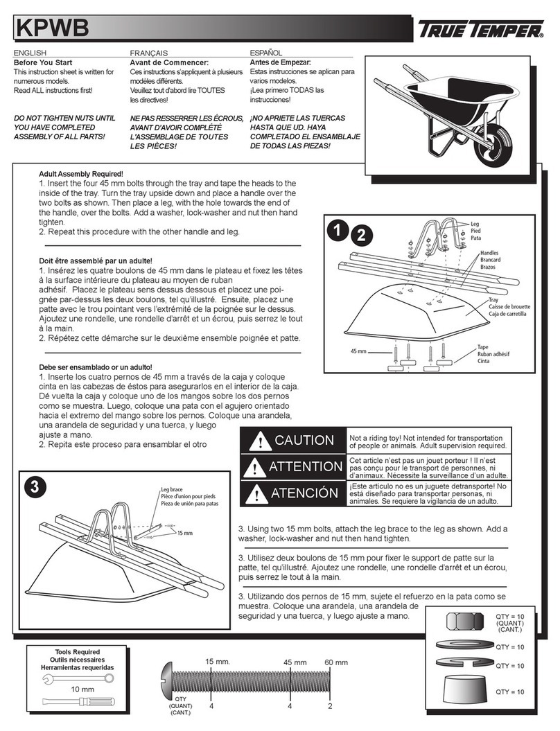 True Temper KPWB Series quick start guide