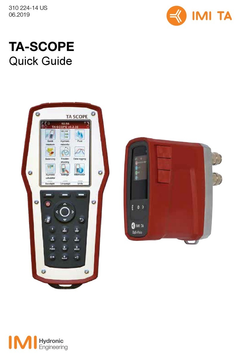 IMI TA-SCOPE User manual