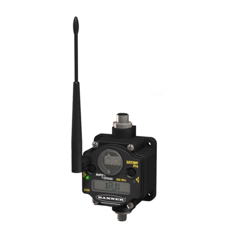 Banner SureCross DX80 manual