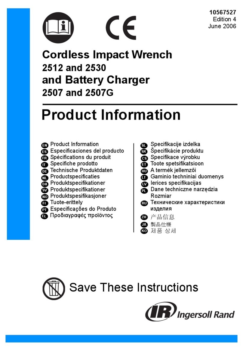 Ingersoll-Rand 2512 User manual