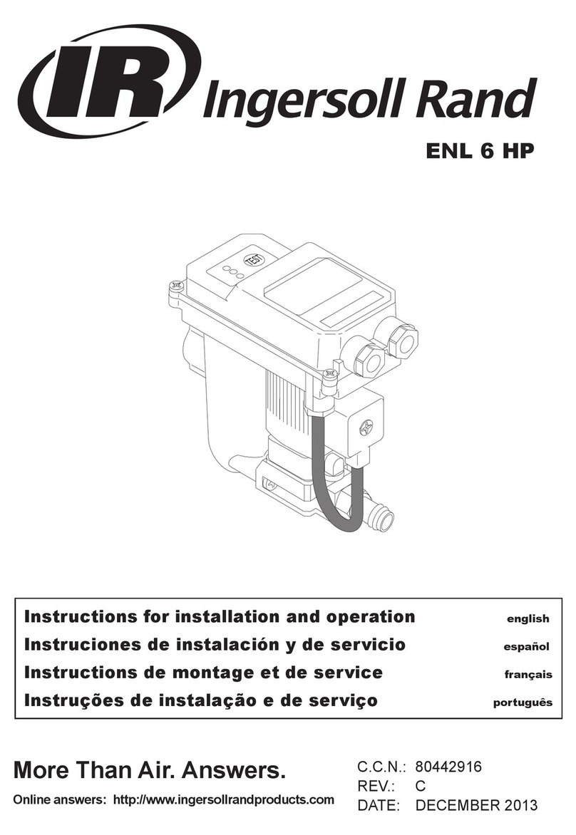 Ingersoll-Rand ENL 6 HP User guide