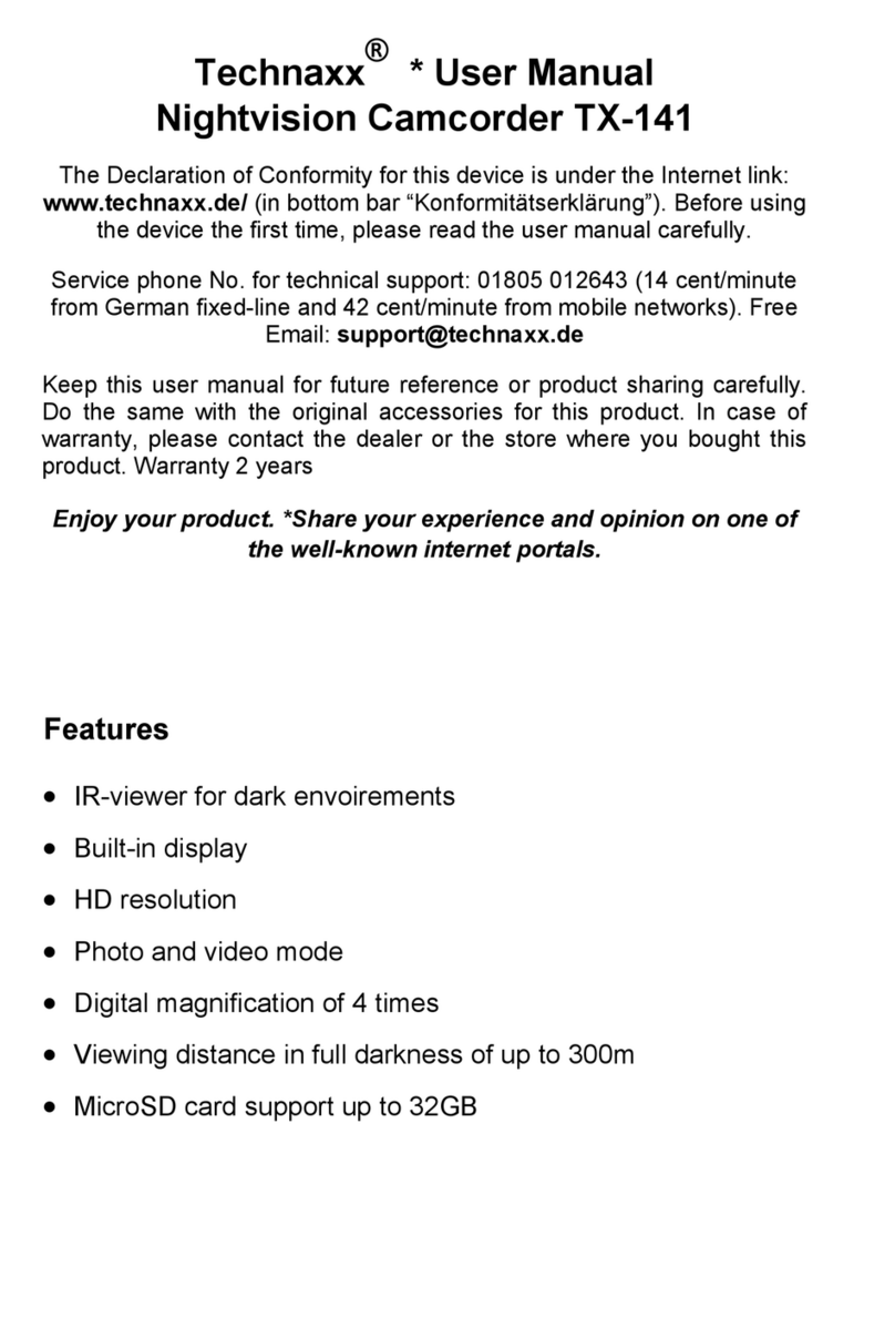 Technaxx TX-141 User manual