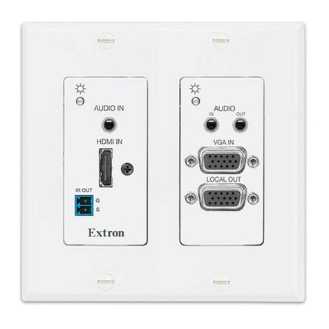 Extron electronics PVT SW HDMI RGB D installation guide Extron electronics PVT SW HDMI RGB D installation guide