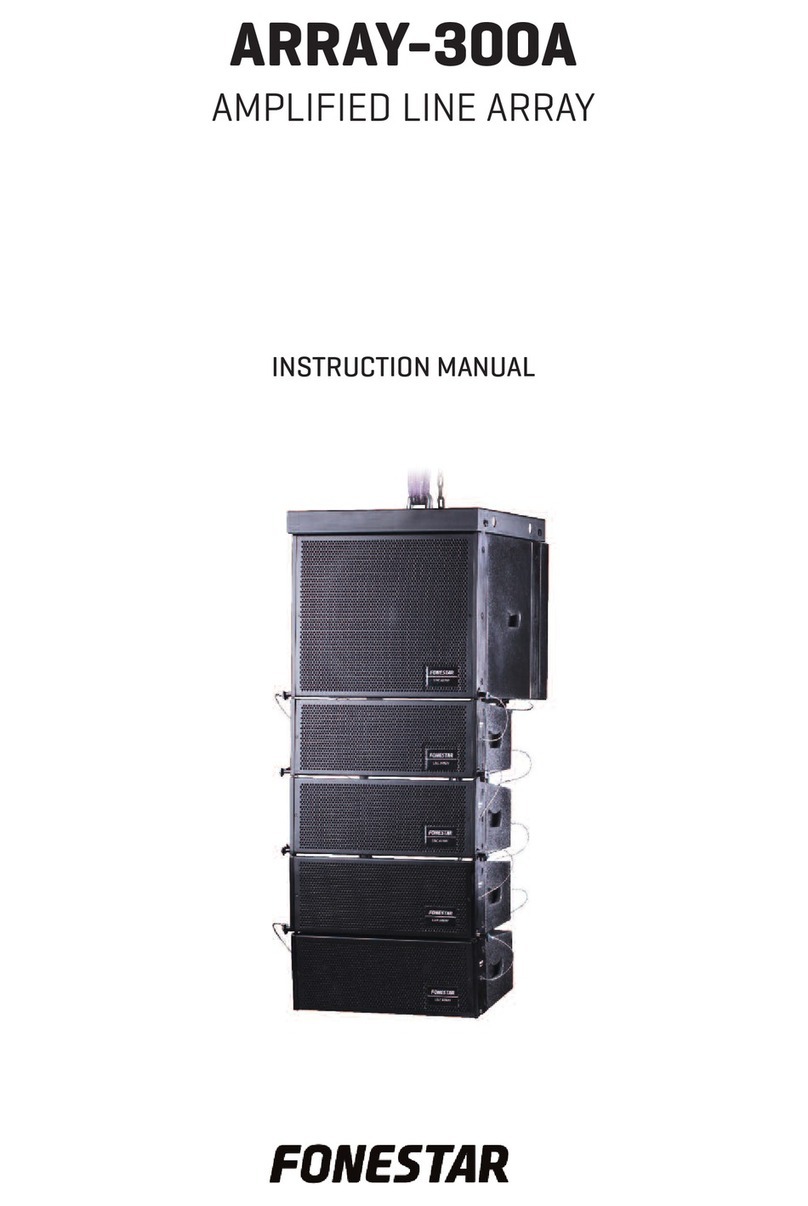 FONESTAR ARRAY-300A User manual