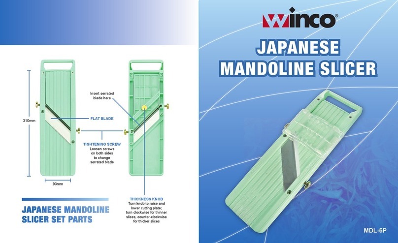 Winco MDL-5P User manual Winco MDL-5P User manual