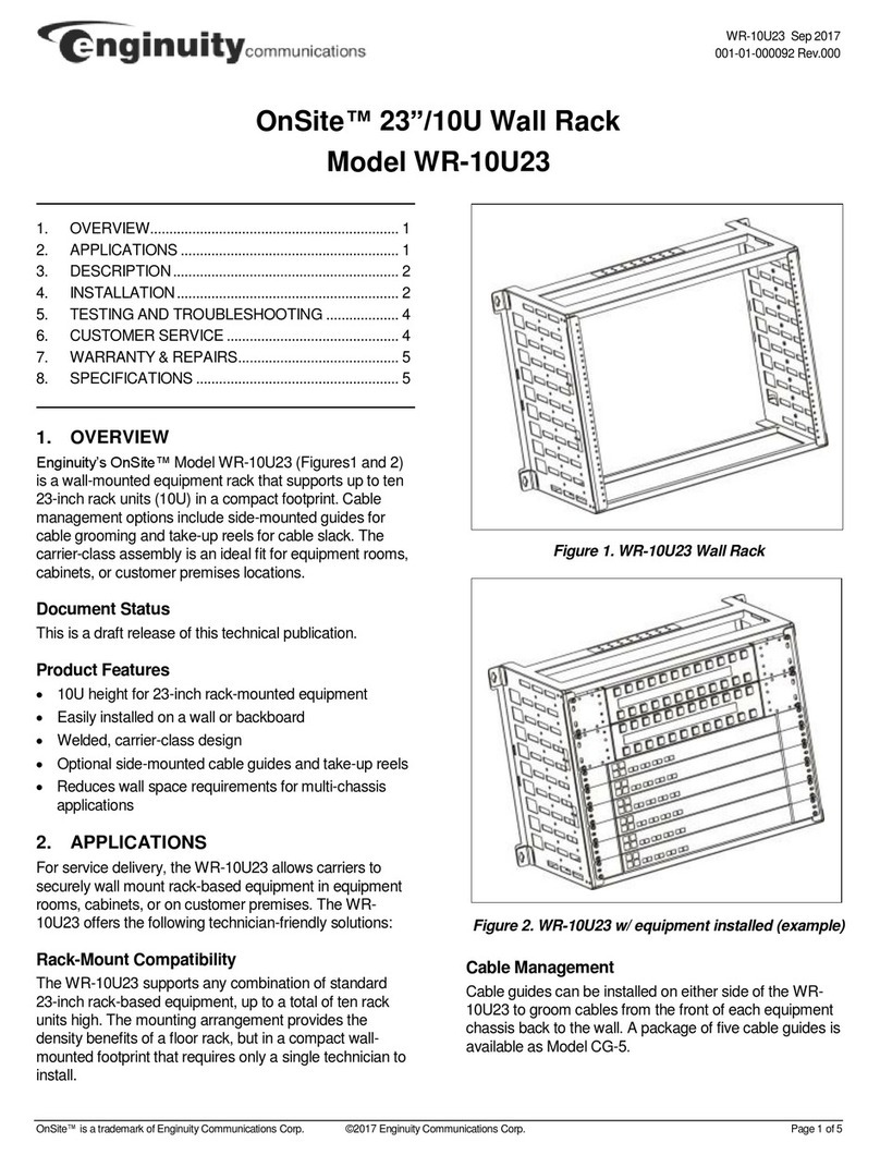 Enginuity OnSite WR-10U23 manual