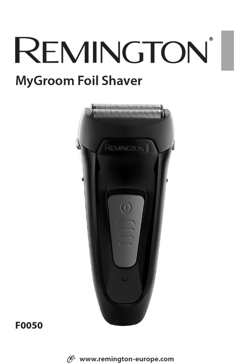 Remington MyGroom F0050 User manual