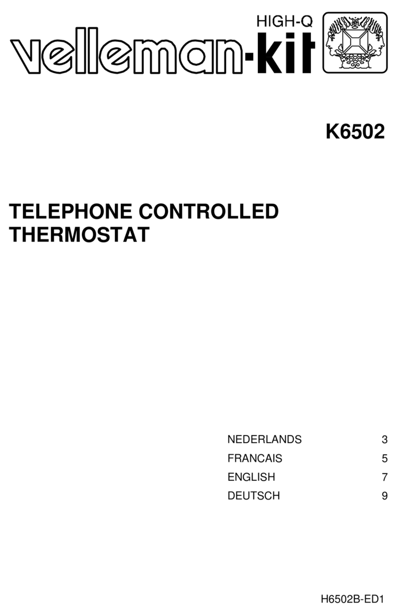 Velleman-Kit HIGH-Q K6502 manual