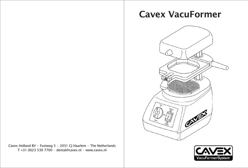 Cavex VacuFormer manual