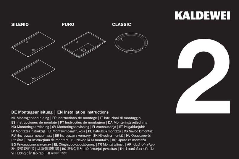 Kaldewei SILENIO0 User manual