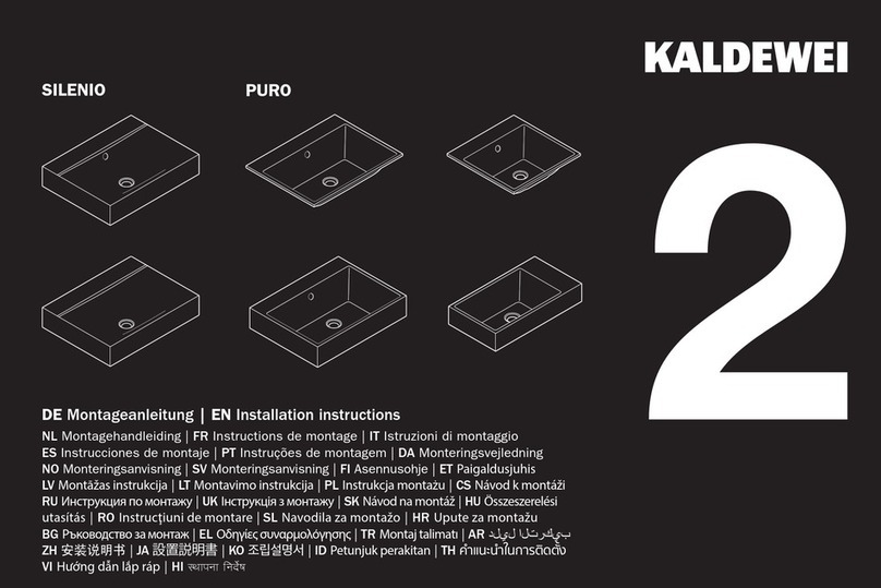 Kaldewei SILENIO User manual
