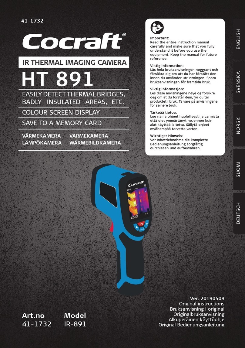 Cocraft HT 891 instruction manual