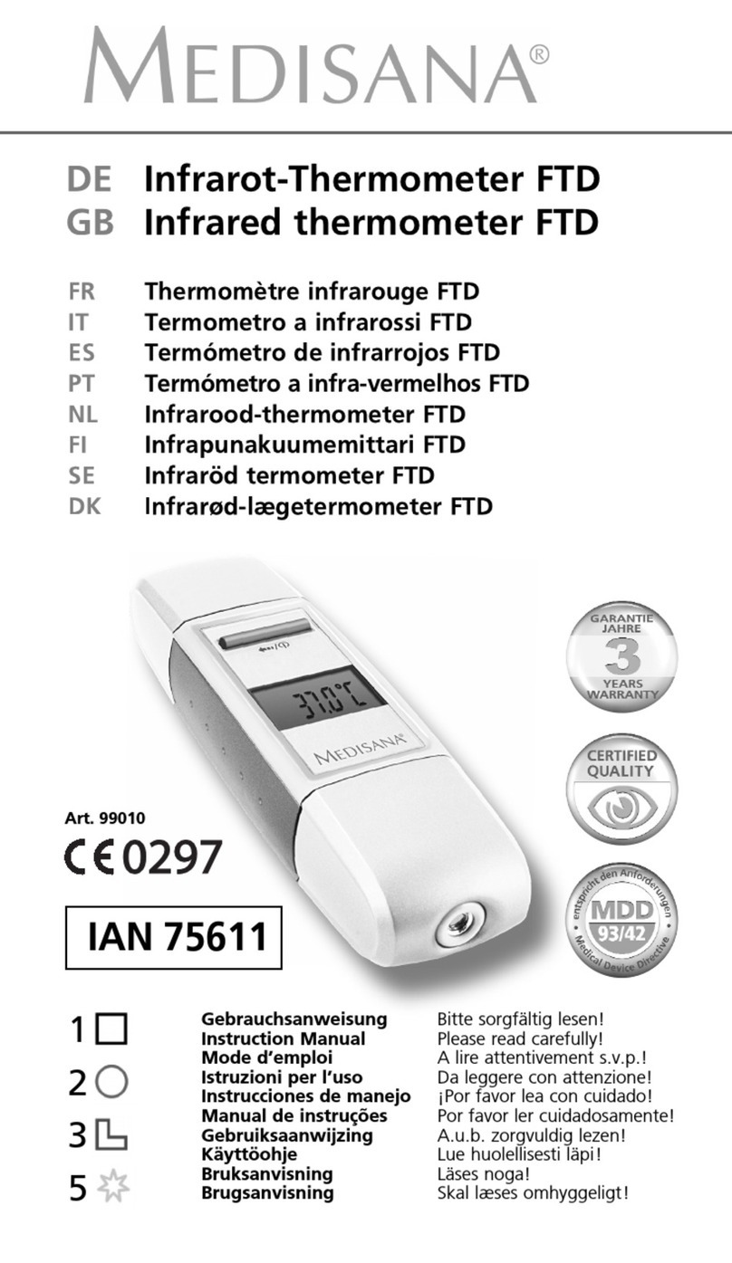 Medisana FTD User manual