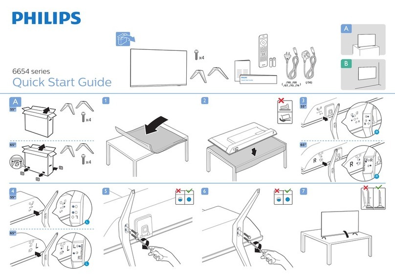 Philips 6654 Series User manual