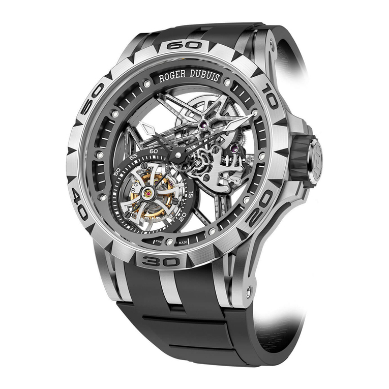 Roger Dubuis RD505SQ User manual Roger Dubuis RD505SQ User manual
