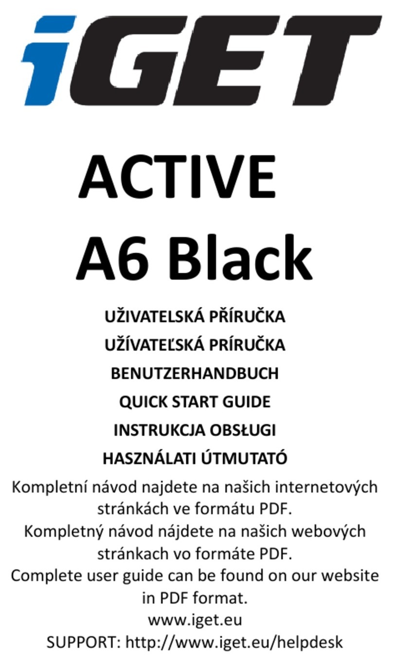 Iget ACTIVE A6 User manual