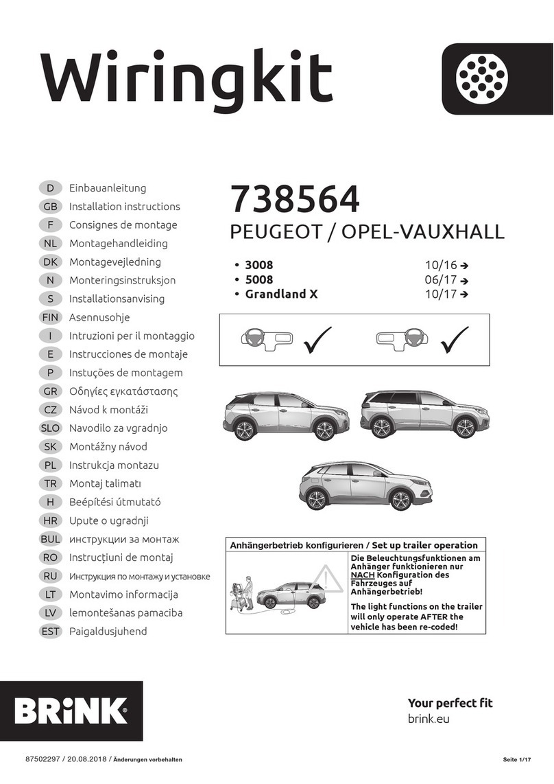 Brink 738564 installation instructions