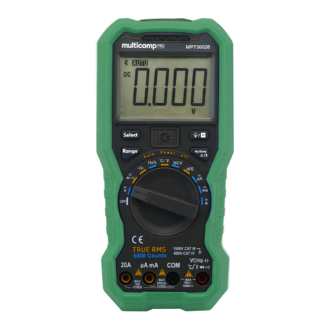 multicomp pro MP730026 User manual