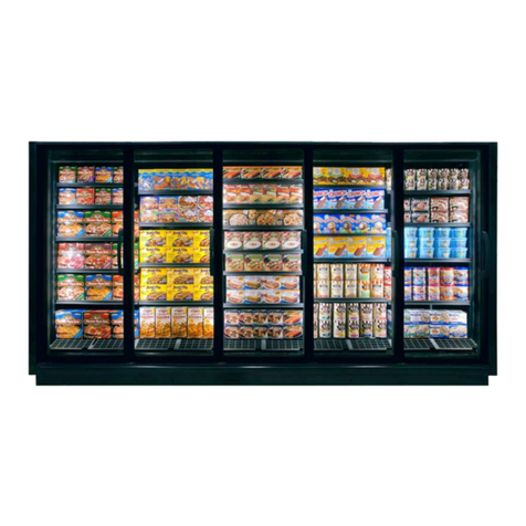 Zero Zone CRYSTAL MERCHANDISER Installation & operation manual