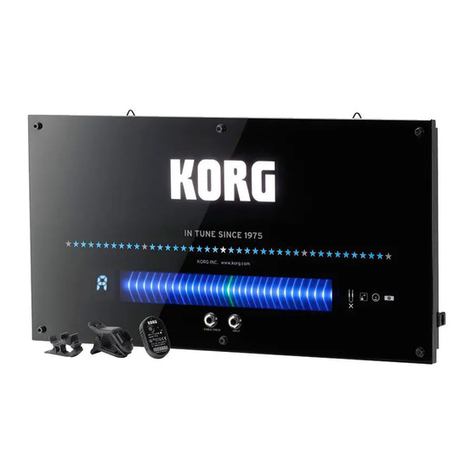 Korg WDT-1 User manual