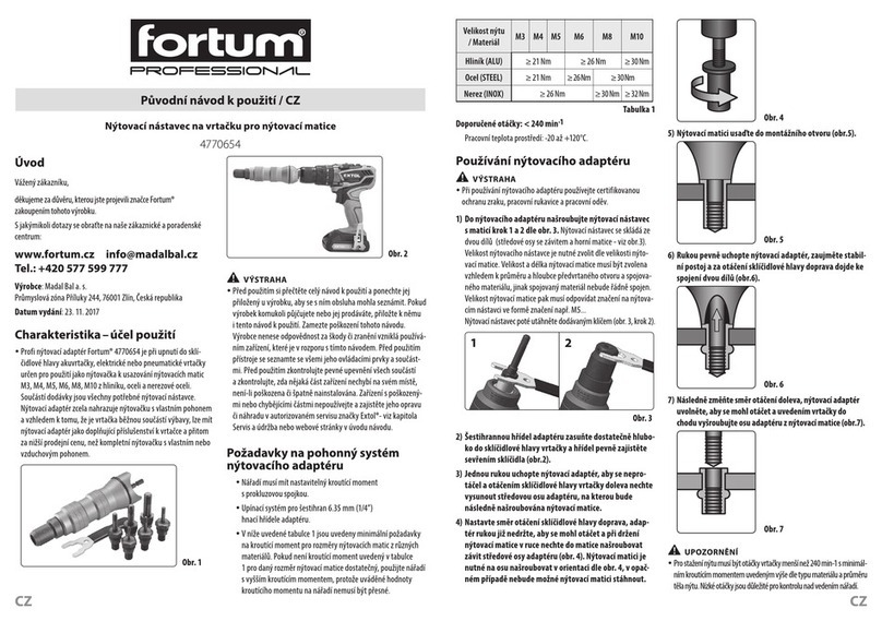 Fortum Proffesional 4770654 user manual Fortum Proffesional 4770654 user manual