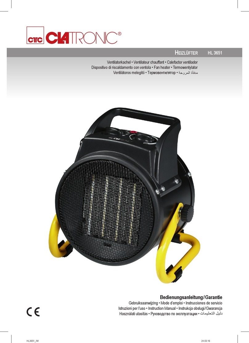 Clatronic HL 3651 instruction manual