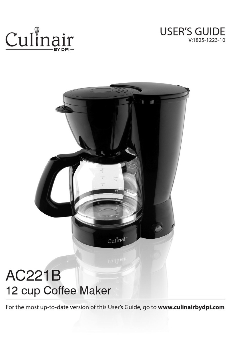 DPI Culinar AC221B user guide
