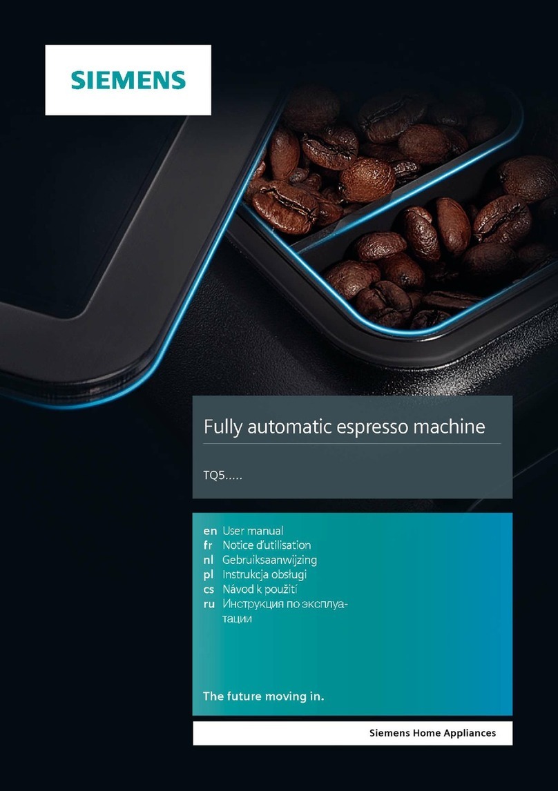 Siemens TQ5 Series User manual