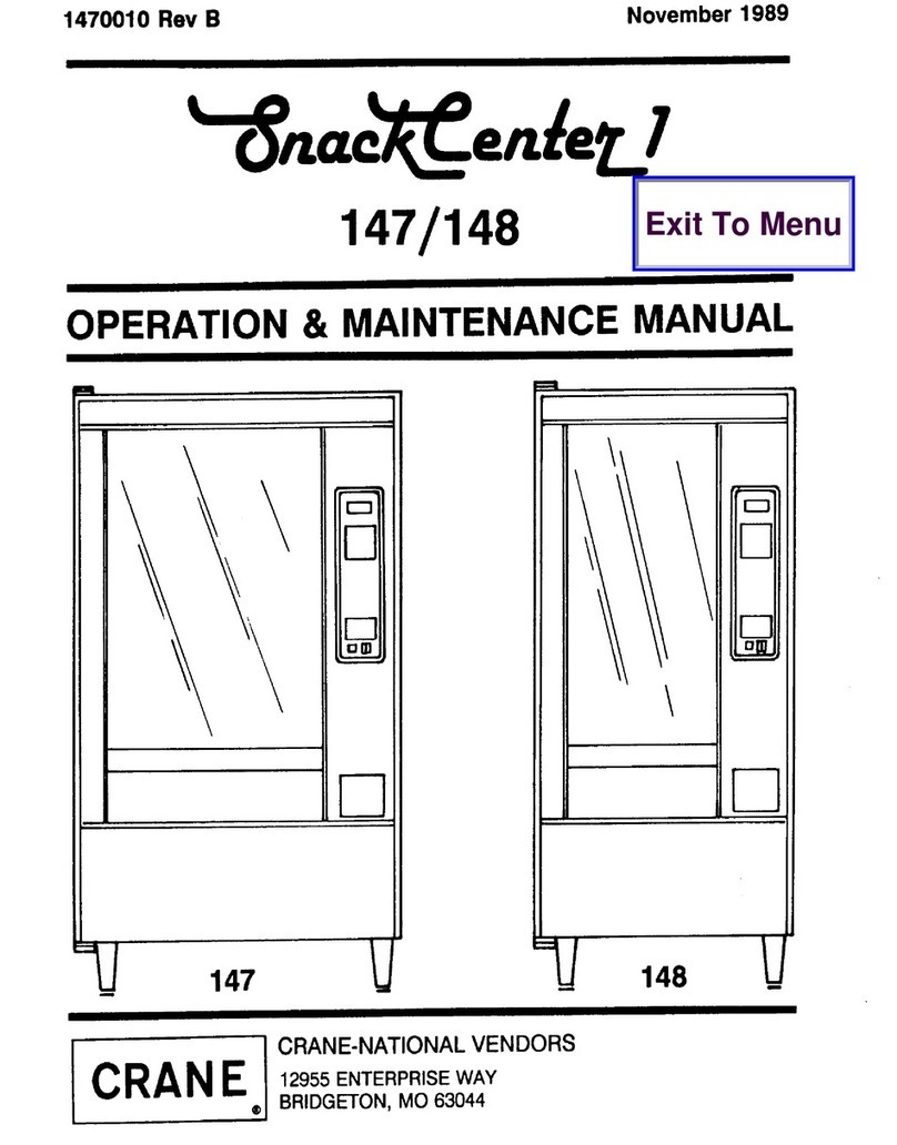 Crane Snack Center 1 User manual