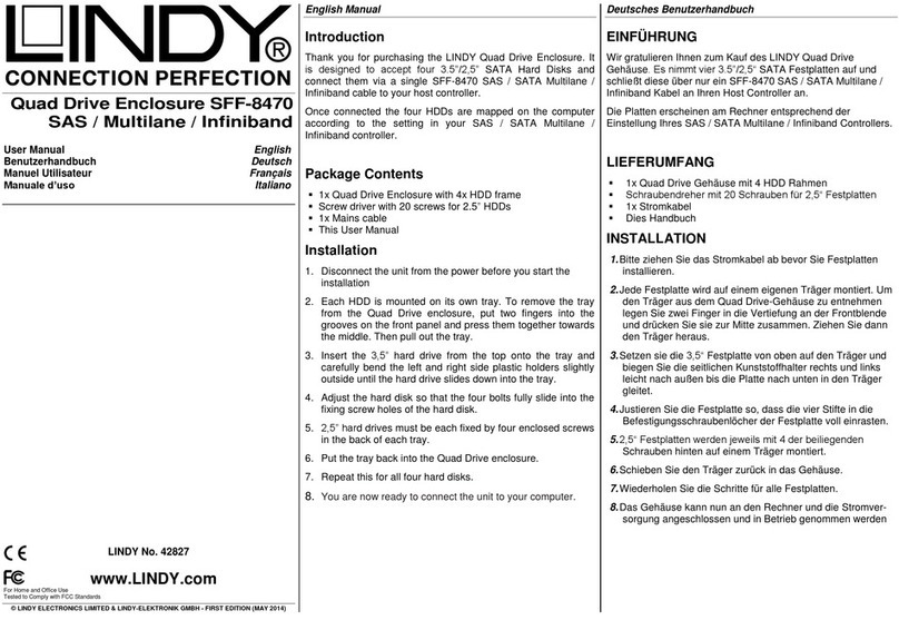 Lindy 42827 user manual
