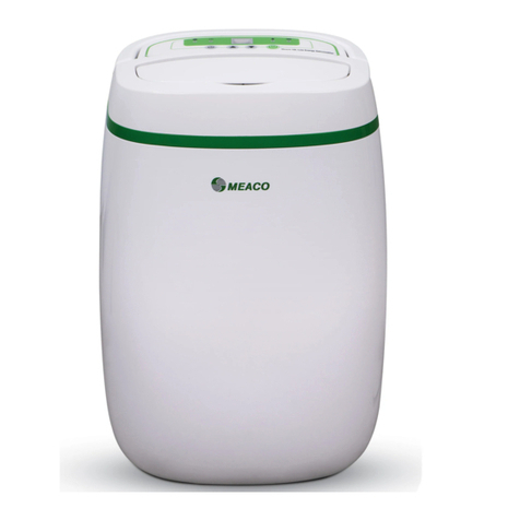 Meaco 12L Low energy Dehumidifier User manual