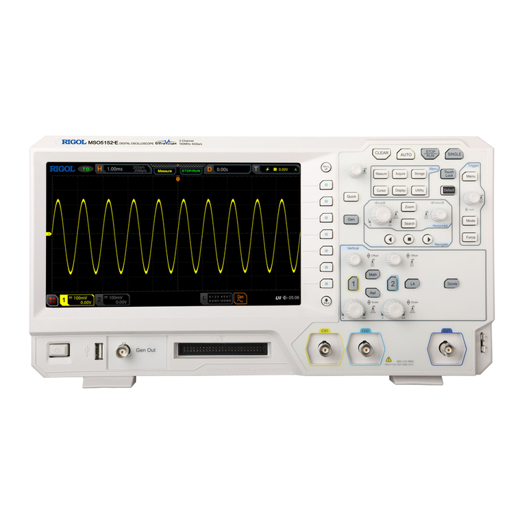 Rigol MSO5000-E Series User manual