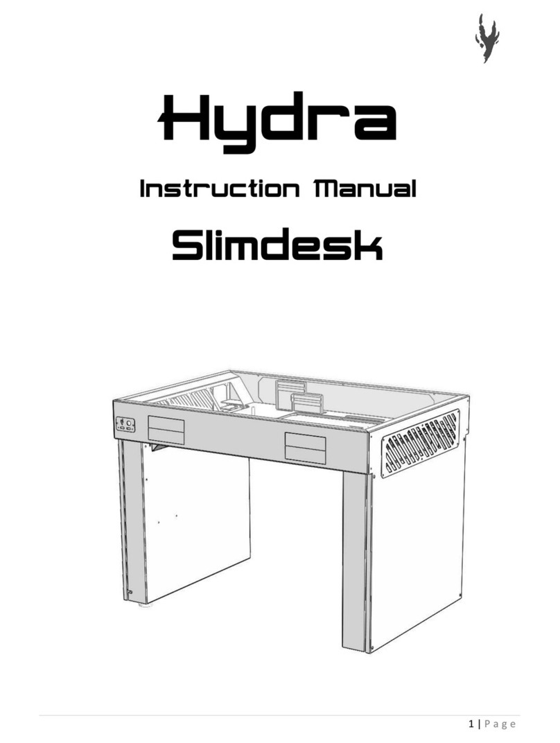 Hydra Slimdesk instruction manual