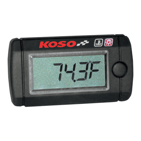 Koso MINI 2 instructions