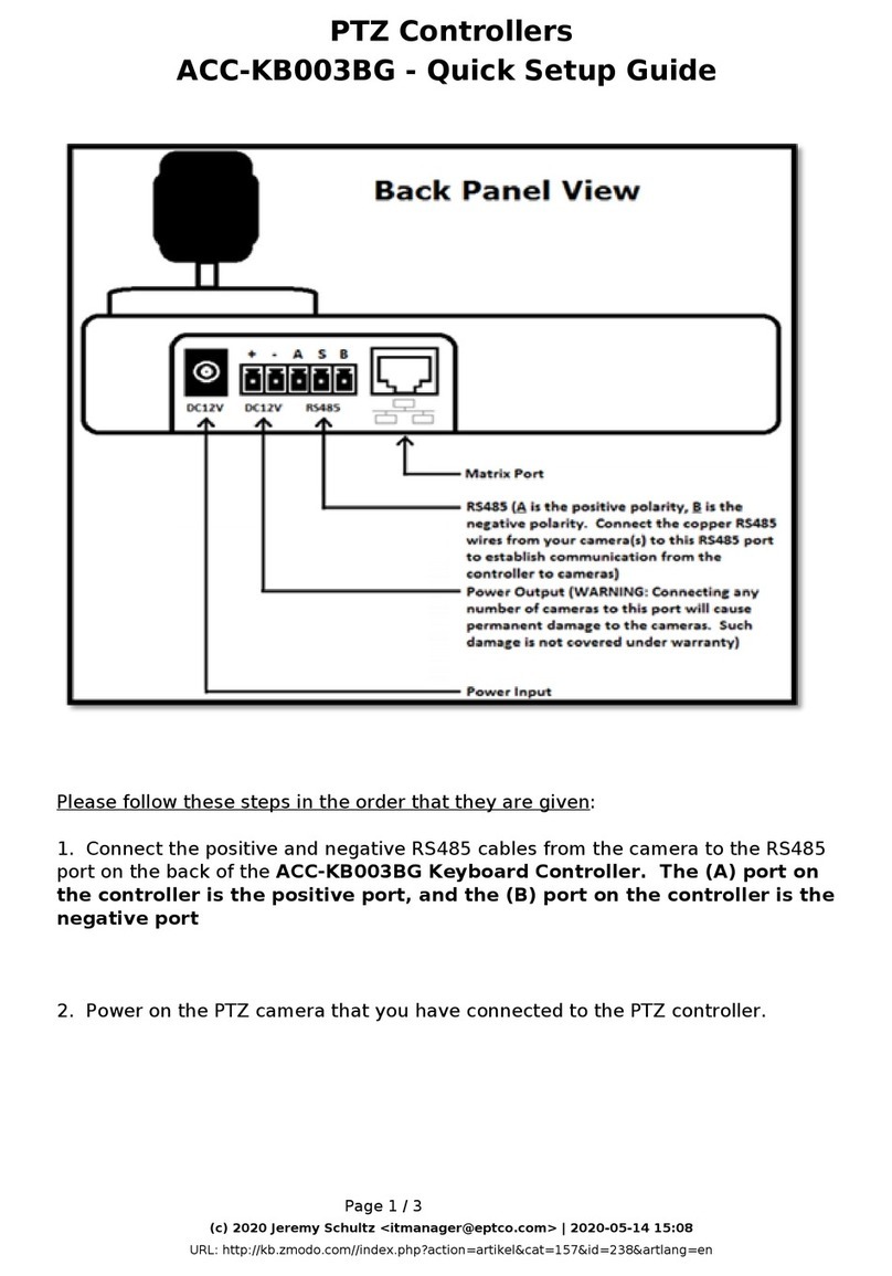 ZMODO ACC-KB003BG Quick setup guide