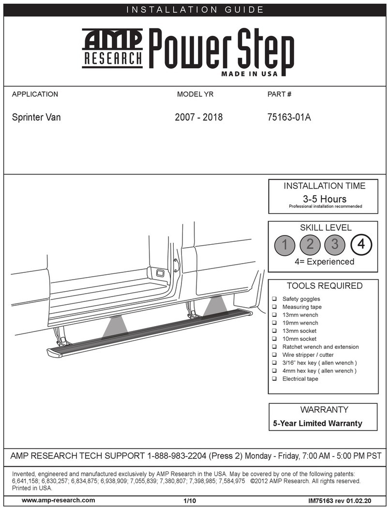 AMP Research Power Step installation guide