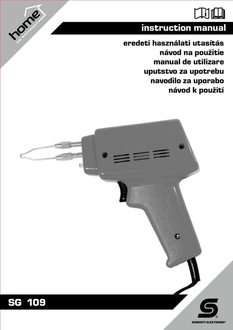Home SG 109 instruction manual