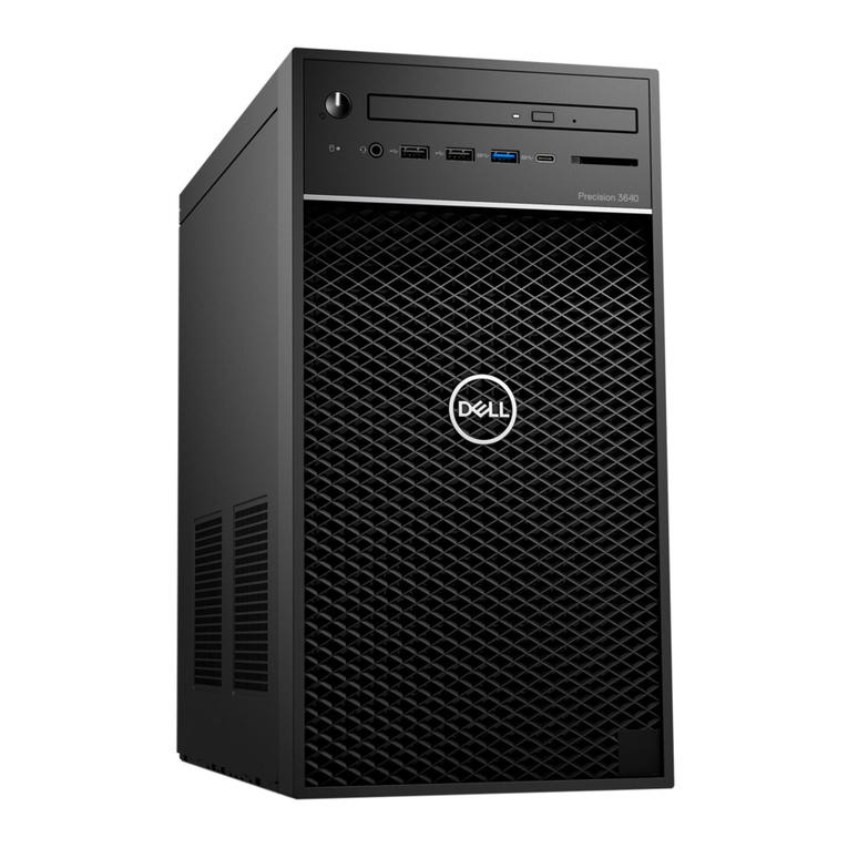 Dell Precision 3640 Tower Service manual