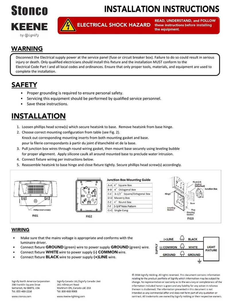 SIGNIFY Stonco Keene User manual