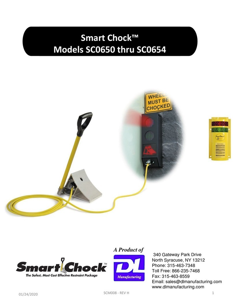 DL Manufacturing Smart Chock SC0650 manual